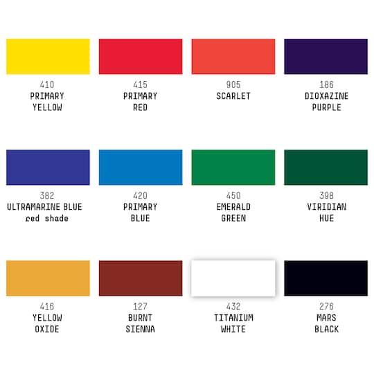 6 Packs: 12 ct. (72 total) Liquitex® Professional Acrylic™ Gouache 22mL Essentials